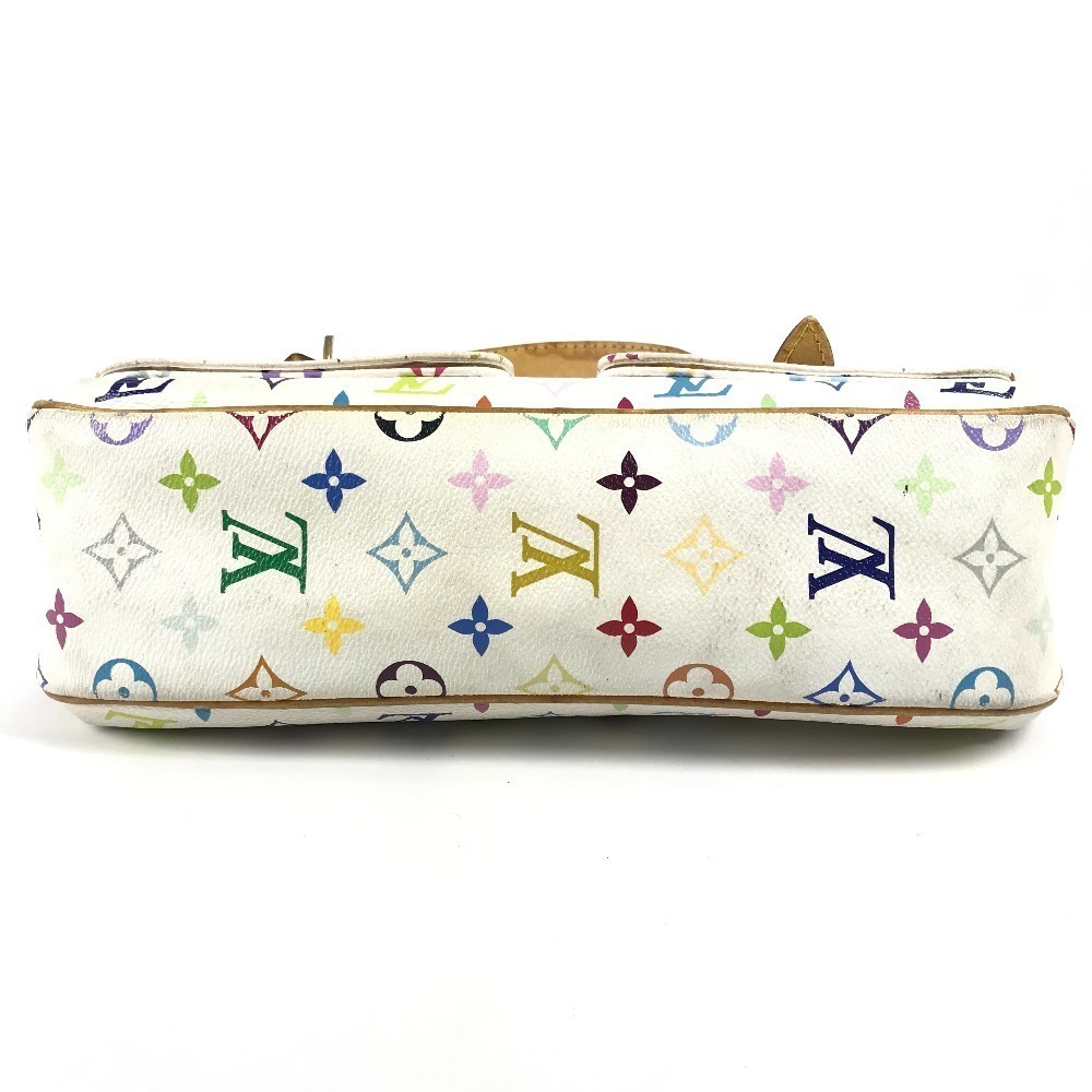 LOUIS VUITTON Multicolor Lodge Bag Crossbody Shoulder Blanc White - Picture 5 of 15
